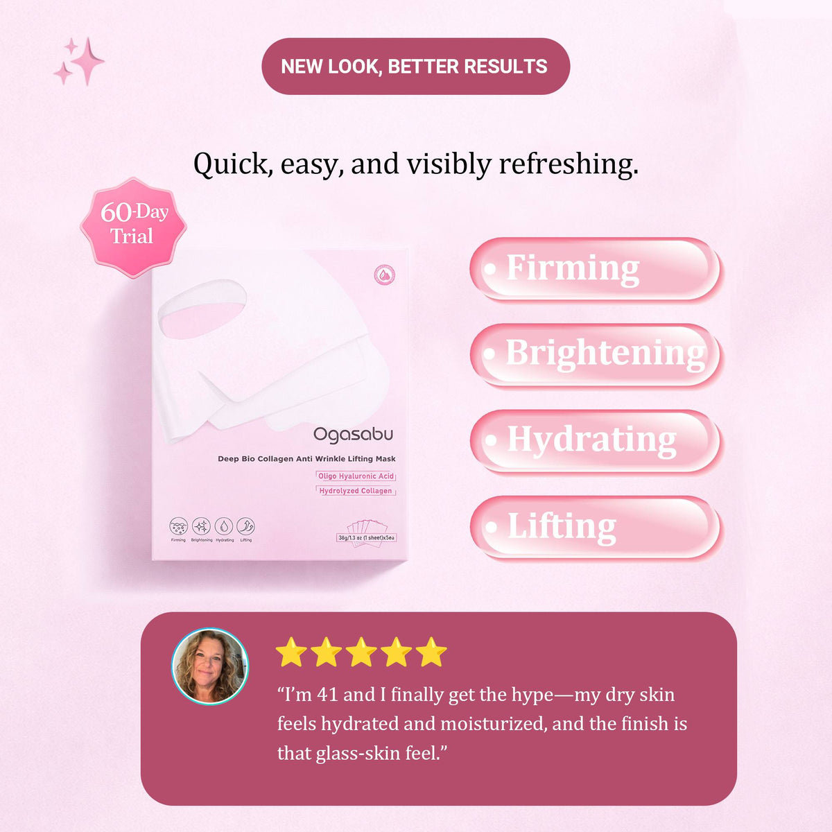 Bio-Collagen Face Mask Glow Up