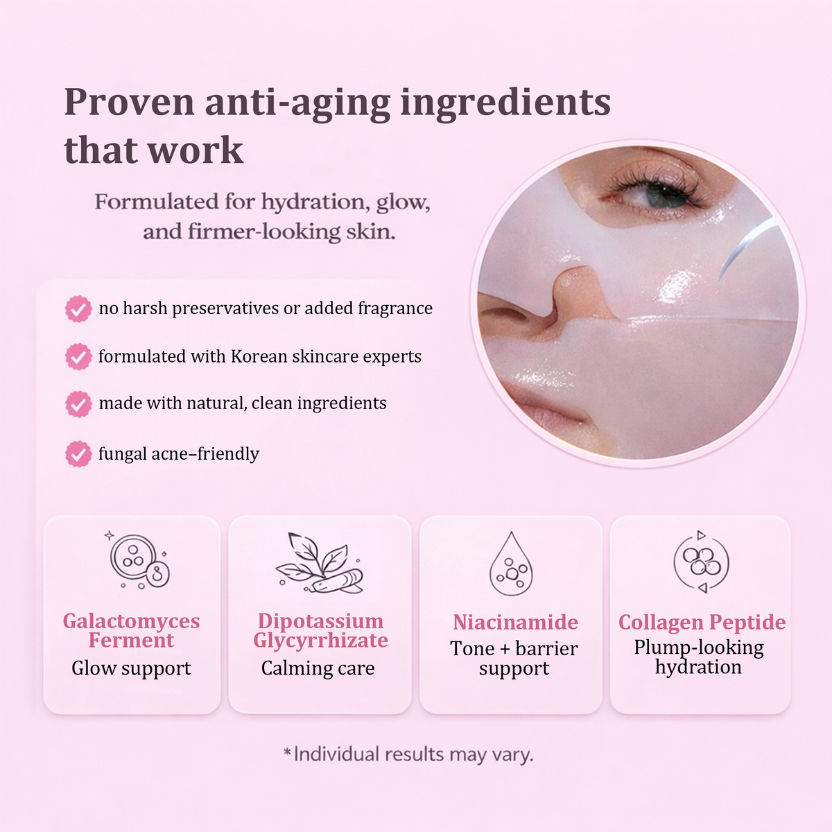 Bio-Collagen Face Mask Glow Up