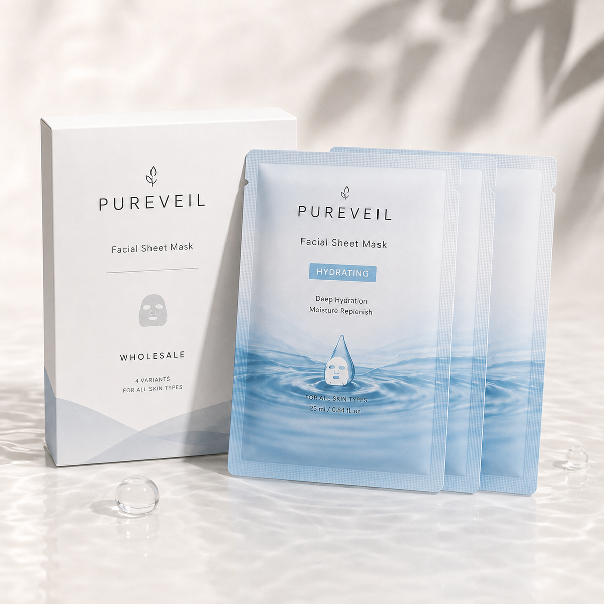 Wholesale Facial Sheet Masks – Hydrating, Brightening & Repair | Private Label