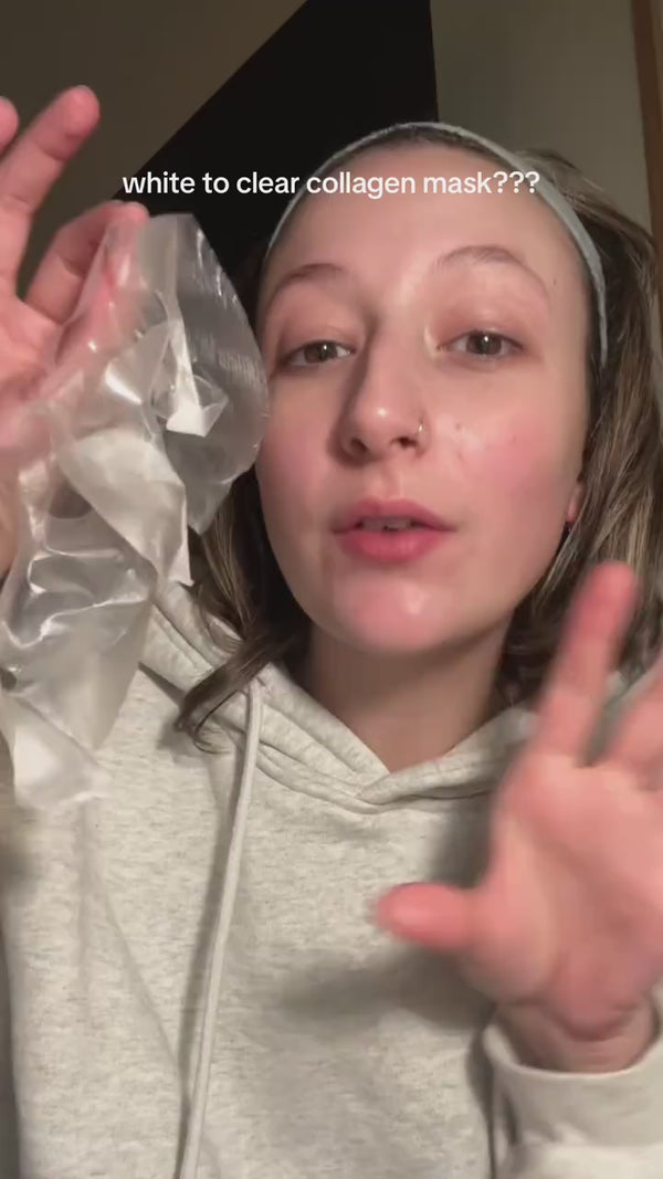 No filter, no makeup, just pure collagen goodness. I’m obsessed. #collagenmask #glassskin #hydratingmask #dryskin #skincareroutine