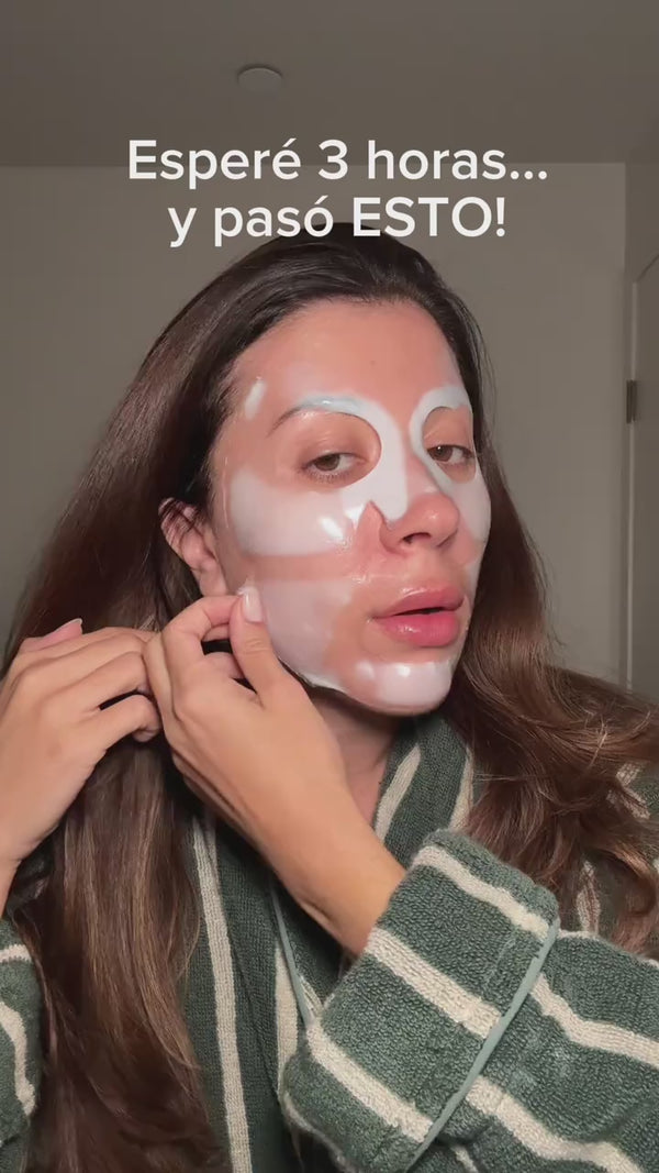 Comienza tu 2026 con esta rutina por lo menos 1 vez a la semana, y tu rostro te lo agradecerá #collagenmask #glassskin #skincare #hydratingmask #skincareroutine