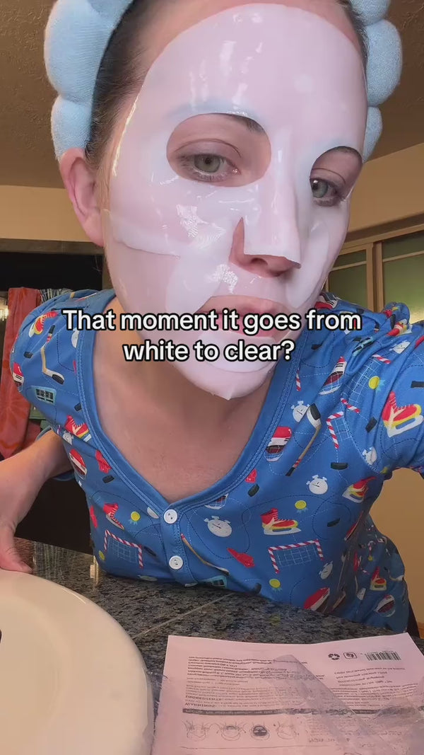 Plumping, firming, and hydrating this collagen mask is 👏🏻🥰 #collagenmask #glassskin #plumpskin #antiaging #tiktokshopcreatorpicks